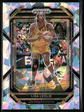 2023 Panini Prizm WNBA Lisa Leslie #114 Cracked Ice Prizm HOF BB1048