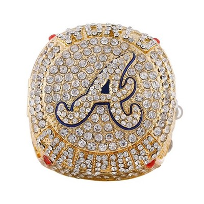 MLB 2021 Atlanta Braves World Series Championship Ring #1 Albies