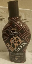 European Gold FLASH BLACK 3000X Bronzer-Tattoo TAN Enhancer Indoor Tan Lotion