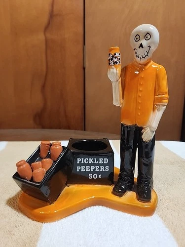 Yankee Candle Boney Collection "Pickled Peepers" Votive Halloween Skeleton - product listing photo