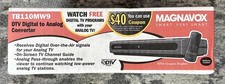 DTV Digital Magnavox To Analog TV Converter TB110MW9 W/ Remote - New Open Box