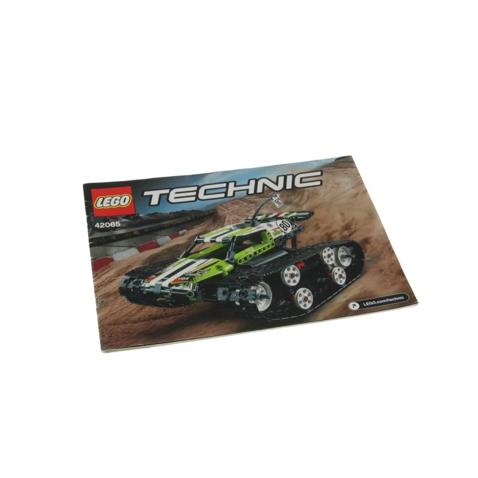 1x Lego Technic Bauanleitung Heft Race RC Tracked Racer Rennwagen 42065 - Bild 1 von 1