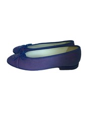 CHANEL Flat Pumps EU36 US5.5 Purple