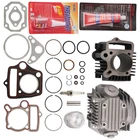 Cylinder Barrel Kit For Honda C90 1985-2003 / C 90 inc Head Piston Gaskets Set
