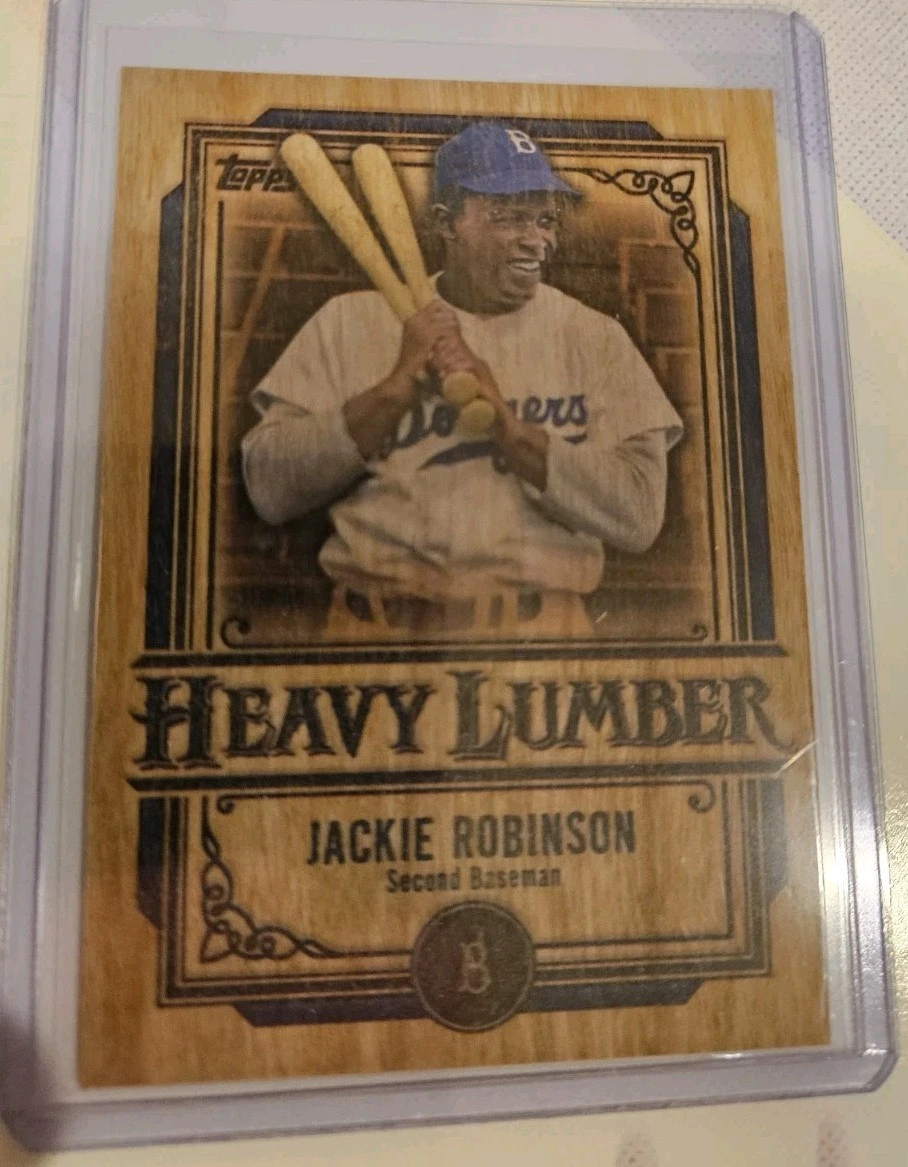 2025 Topps Series 1 Heavy Lumber #HL-18 Jackie Robinson