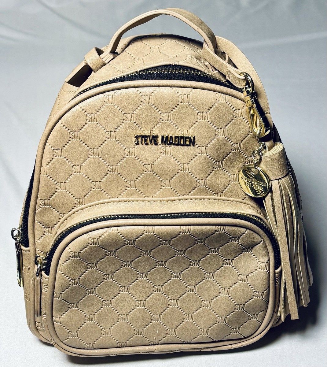 Steve Madden Mini Backpack - Beige NWT s-l400.jpg main image 3
