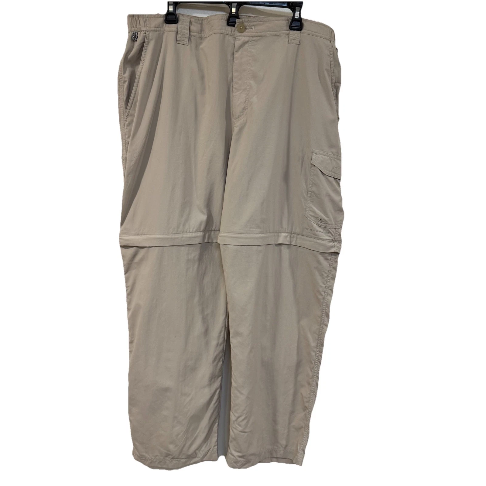 Columbia Omni-Shade Pants 40x30 Convertible Zip Off Hiking Nylon Outdoor New