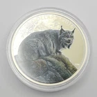2016 Canada $20 1oz .9999 Silver Proof Coin Round: The Commanding Canadian Lynx