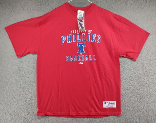 Majestic MLB Authentic Collection Philadelphia Phillies MLB T-Shirt Men's Sz XL