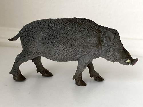Très belle Figurine Sanglier réaliste léger 9cm état Neuf - Imagen 5 de 5