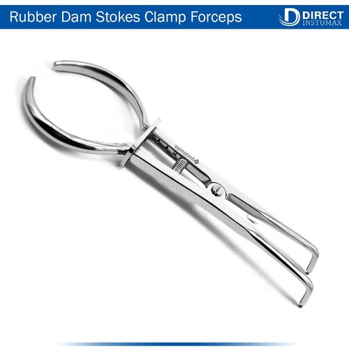 33 Pcs German Rubber Dam Starter Kit with Frame Punch Clamps Dental Instruments - Picture 4 of 4