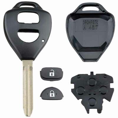 2 Tasten Remote Key Case Fob Toy43 für Toyota - Auto GoShop