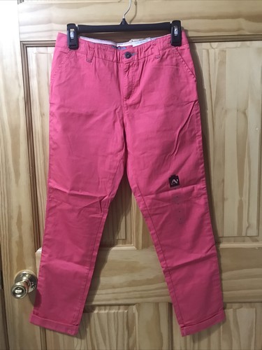 Arizona Jeans Ragazze Pantaloni Skinny Taglia 16 Reg Rosa Nuovo con etichette (TW-3530) - Foto 1 di 6