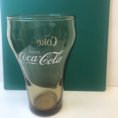 Set of 3 Enjoy Coca Cola Coke Bell Top Soda Fountain Glass Vintage - Picture 7 of 11