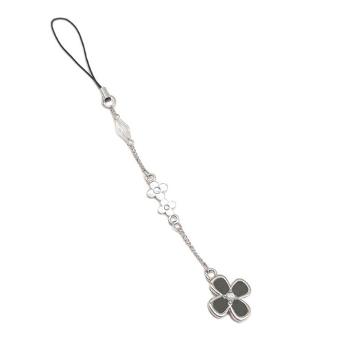 Clovers Charm Phone Chain Lanyard Keychain Hanging Rope Strap Backpack Bag Decor