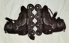 Pattini A Rotelle Neri Oxelo Roller Professionali 
