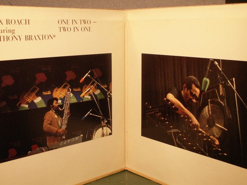 2VINILI 33 GIRI- MAX ROACH ONE IN TWO TWO IN ONE-CON ANTONY BRAXTON-HAT HUT 2R06 - Foto 3 di 5