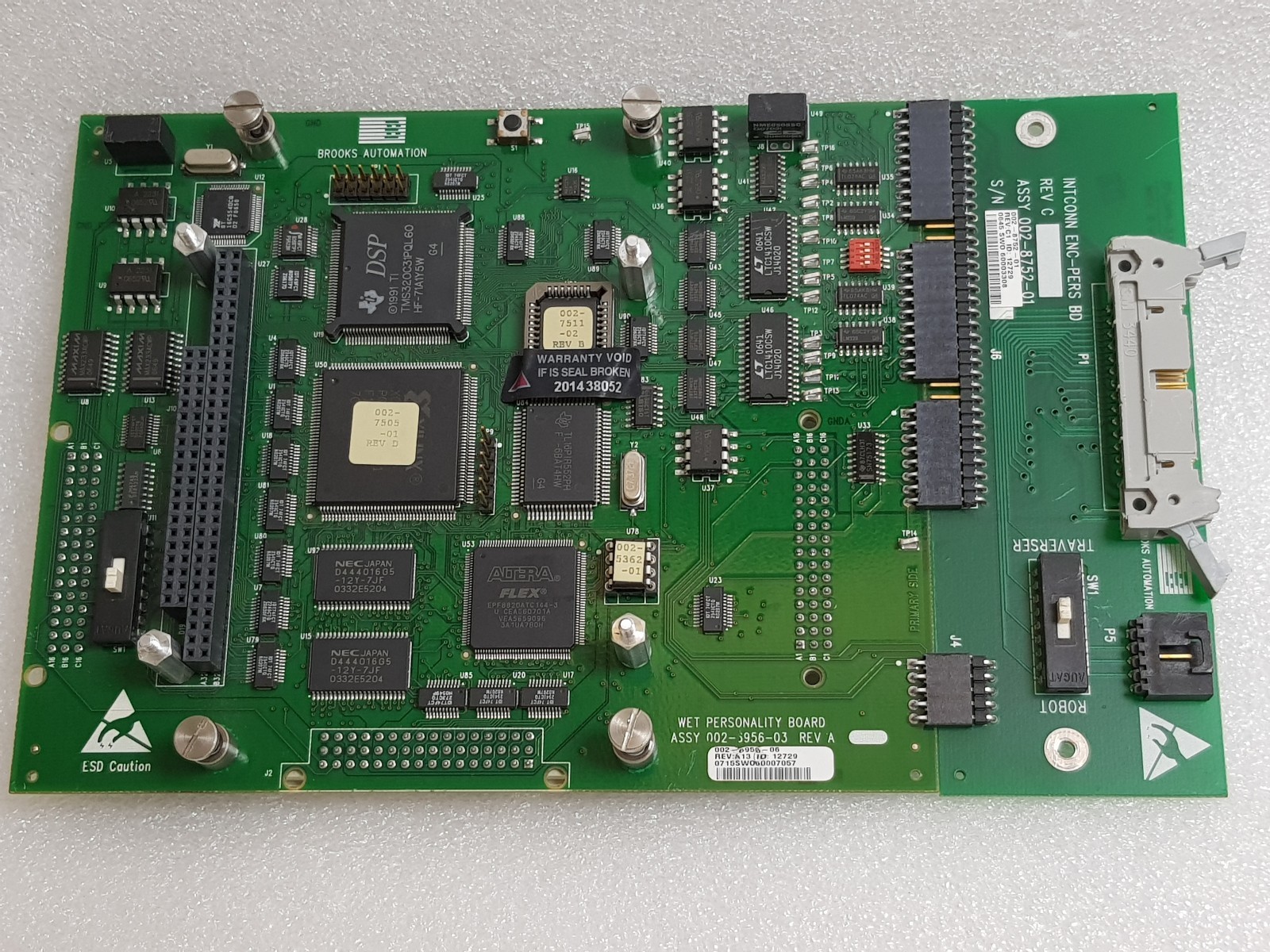 BROOKS WET PERSONALITY BOARD 002-6956-03,002-6956-06 + 002-8752-01 FREE SHIP