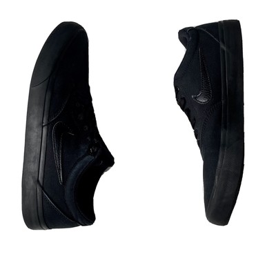 NIKE SB CHARGE CNVS (GS) Black/Black Kids 6.5Y US, UK 6, EUR 39, BR 37.5,  EUC | eBay
