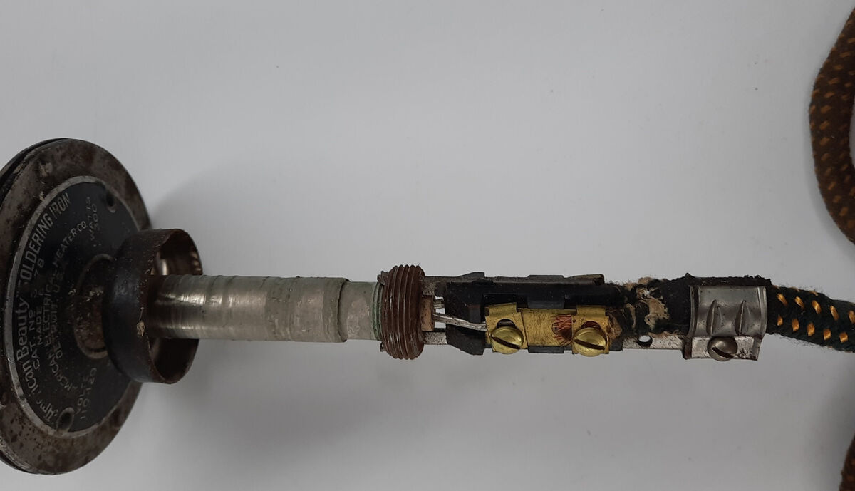 Soldering Iron 1930 Antique American Beauty 300 W Heavy Duty Soldering Iron 1930 Antique American Beauty 300 W Heavy Duty
