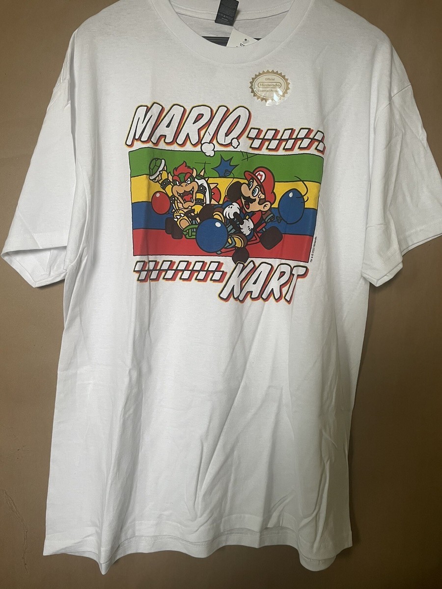 Mario Kart Nintendo Shirt Men's XL New With Tags Graphic Tee