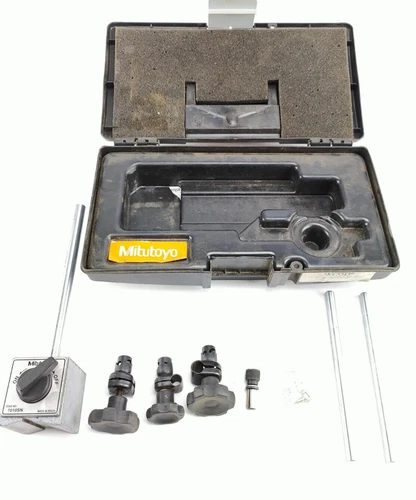 Mitutoyo 7046PCK Kit Includes 7010SN Magnetic Stand DIAL INDICATOR MISSING