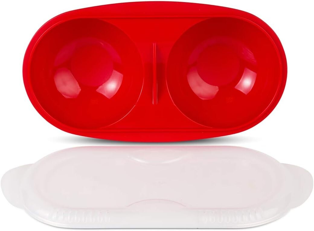 Good 2 Heat Plus Microwave Egg Poacher, Red FREE SHIPPING eBay