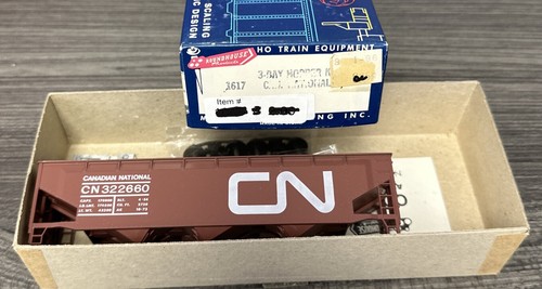 Kit Roundhouse HO #1617 coche tolva de 3 bahías nacional canadiense nuevo en caja | Zustand: New