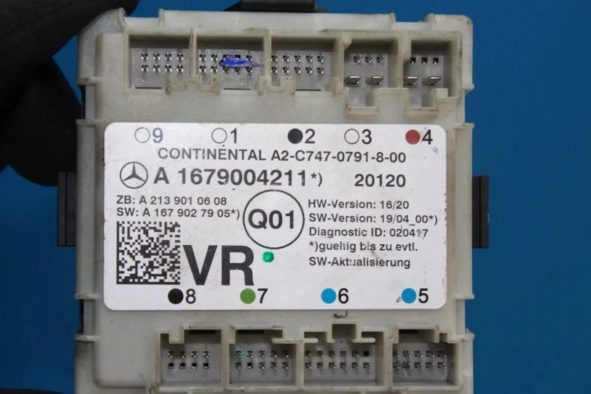 Mercedes Benz W167 W213 Door control unit front right A1679004211 
