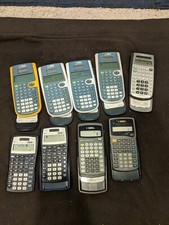 Lot Of Nine TI 30 Multiview Calculators All Tested Working