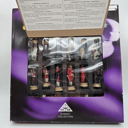 The Chessmen Chess Set American Revolution Theme (Chess Pieces Only) No Board - Picture 2 of 11