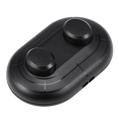 inline Fußpedal Druckschalter 2 Tasten Lampe Fußanlasser Ein-Aus schwarz