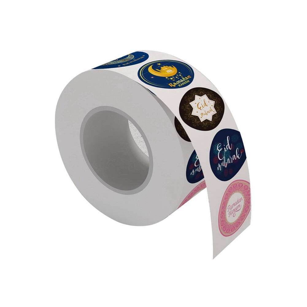 EID Mubarak Stickers Gift Bag Candy Box Seal Lables Ramadan   Sticker3045