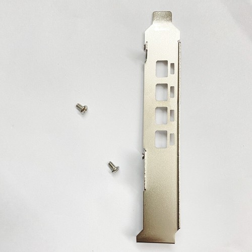 Full Height Bracket For AMD FirePro Radeon W4100 W 4100 W4300 W 4300 - Picture 2 of 4