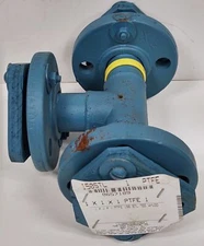 Dow Chemical 1x1x1-PTFE 150 STL Tee w/L00 Flanged Tee