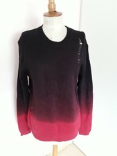 Pull Elevenparis 30 % d'alpaga femme en L  prune bordeaux neuf étiquette 