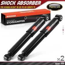 2x Rear Left & Right Shock Absorber for Hyundai Accent RB i20 PB Kia Cerato TD