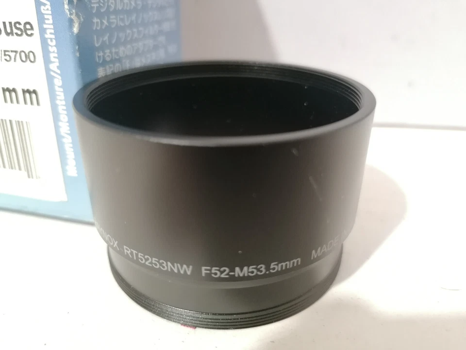 Raynox RT5253NW Wide Angle Lens Adapters for Nikon Coolpix 8700 5700 camera - Image 3 of 3