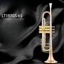 phosphor copper LT197GS-65 Bb trumpet with case and mouthpieces music instrument