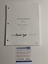 Graham Yost signed autographed Justified full pilot script ACOA Creator 
