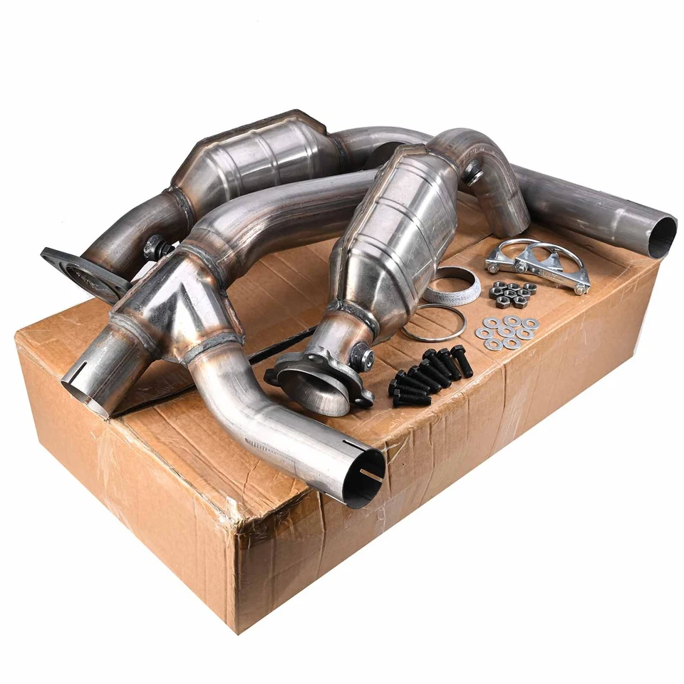 催化转换器 适用于 2007 2008 - 2010 凯迪拉克凯雷德 GMC 育空 XL 6.2L V8 — 第 2/4 张图片