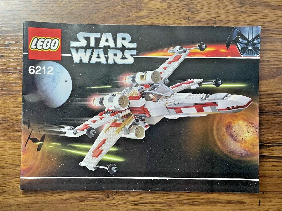 Lego Star Wars X Wing Fighter 6212 Instruction Manual Only 2006 Lego