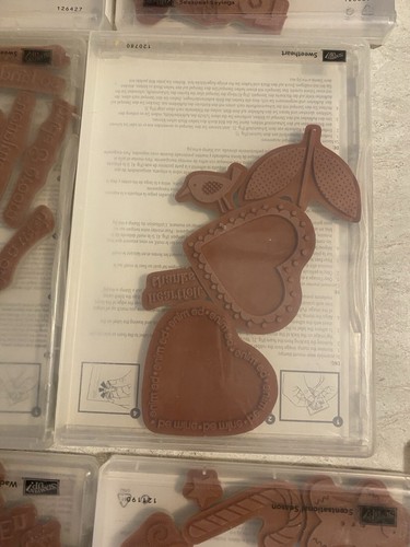 Stampin' Up! Rentner Stempelsets 10 Sets WÜNSCHE JAHRESZEITEN SPRÜCHE VERSE GARTEN ANSEHEN - Bild 3 von 19