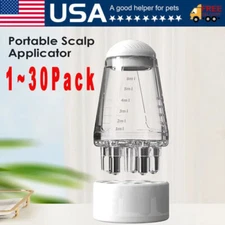 Mini Scalp Massage Comb – Medicine Applicator Roller Ball for Hair Growth