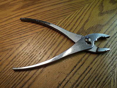 Vintage Dunlap Adjustable Pliers Tool - 8-11/16''