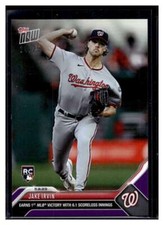 2023 Topps Now #258 Jake Irvin Purple Parallel Card #d /25 RC Rookie