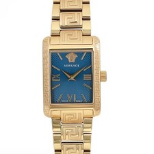 Versace Stainless Steel Case Gold Plated Case Wristwatches Versace Stainless Steel Case Gold Plated Case Wristwatches