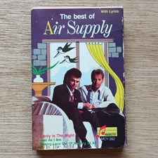 AIR SUPPLY The Best Of - Rare Malaysia Clamshell Cassette musicity