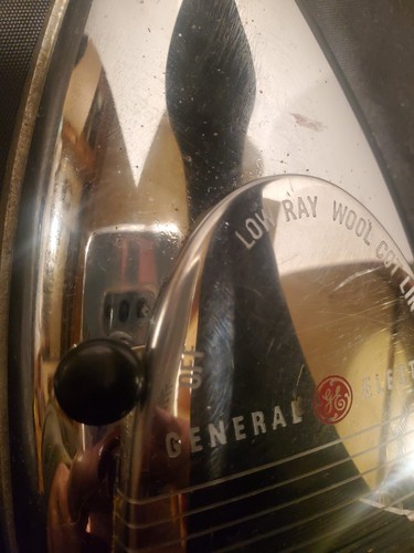 Vintage Working GE General Electric 12F38 Travel Dry Iron 500 watt 150 volts - Picture 4 of 10