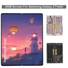 OEM For Samsung Galaxy Z Fold2 5G F916 LCD Display Screen Replacement Gold lot